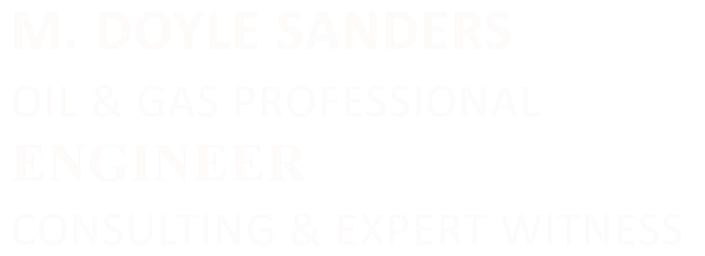 M. Doyle Sanders